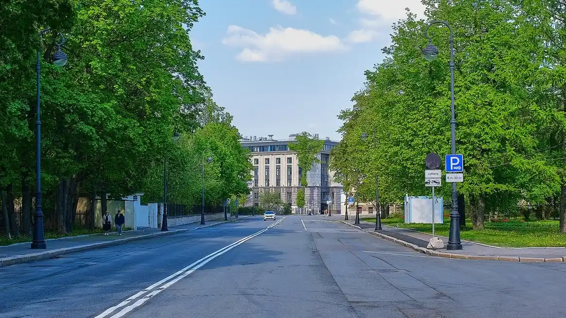 Улица Смольного в Санкт-Петербурге, где находится арбитражный суд